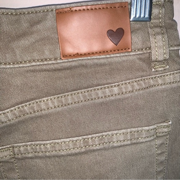 Joe Fresh Olive High Rise Straight Jeans 29 - Picture 11 of 12